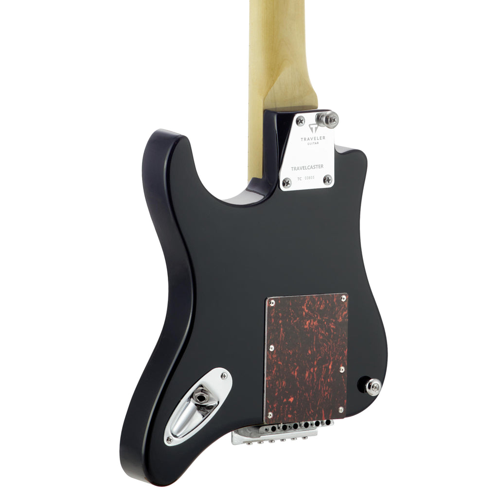 Travelcaster Deluxe Electric Guitar (Dark Blue Metallic) back detail