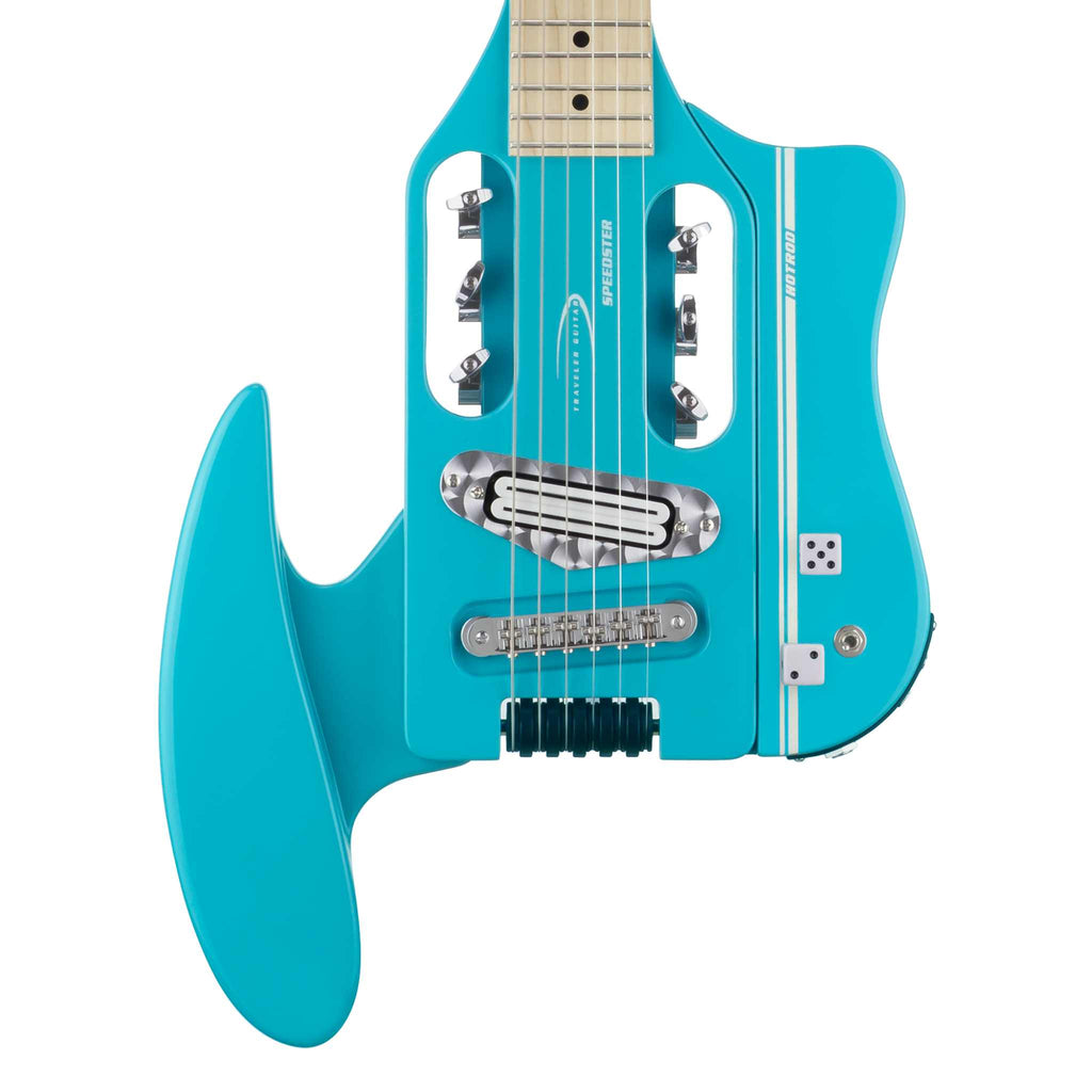 Traveler Guitar Speedster Hot-Rod Electric Guitar (Classic Blue)