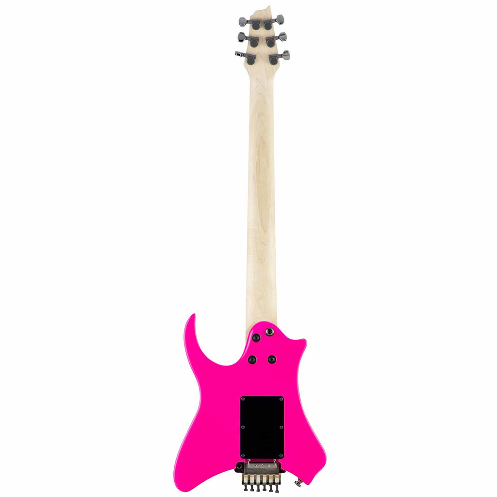 Vaibrant Deluxe V88X Electric Guitar (Hot Pink) back