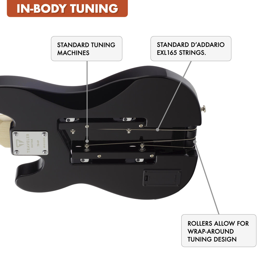 TB-4P Bass Electric Travel Bass (Sunburst) feature 4