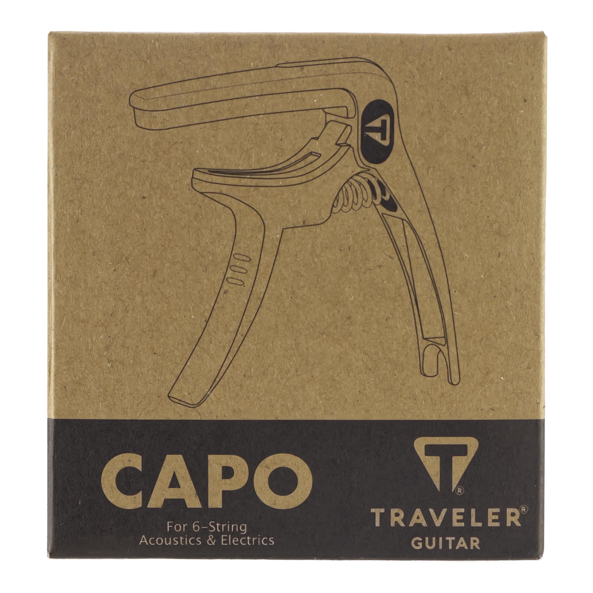 Universal Capo with Pick Holder, Bridge Pin Puller, & Gig Bag ...