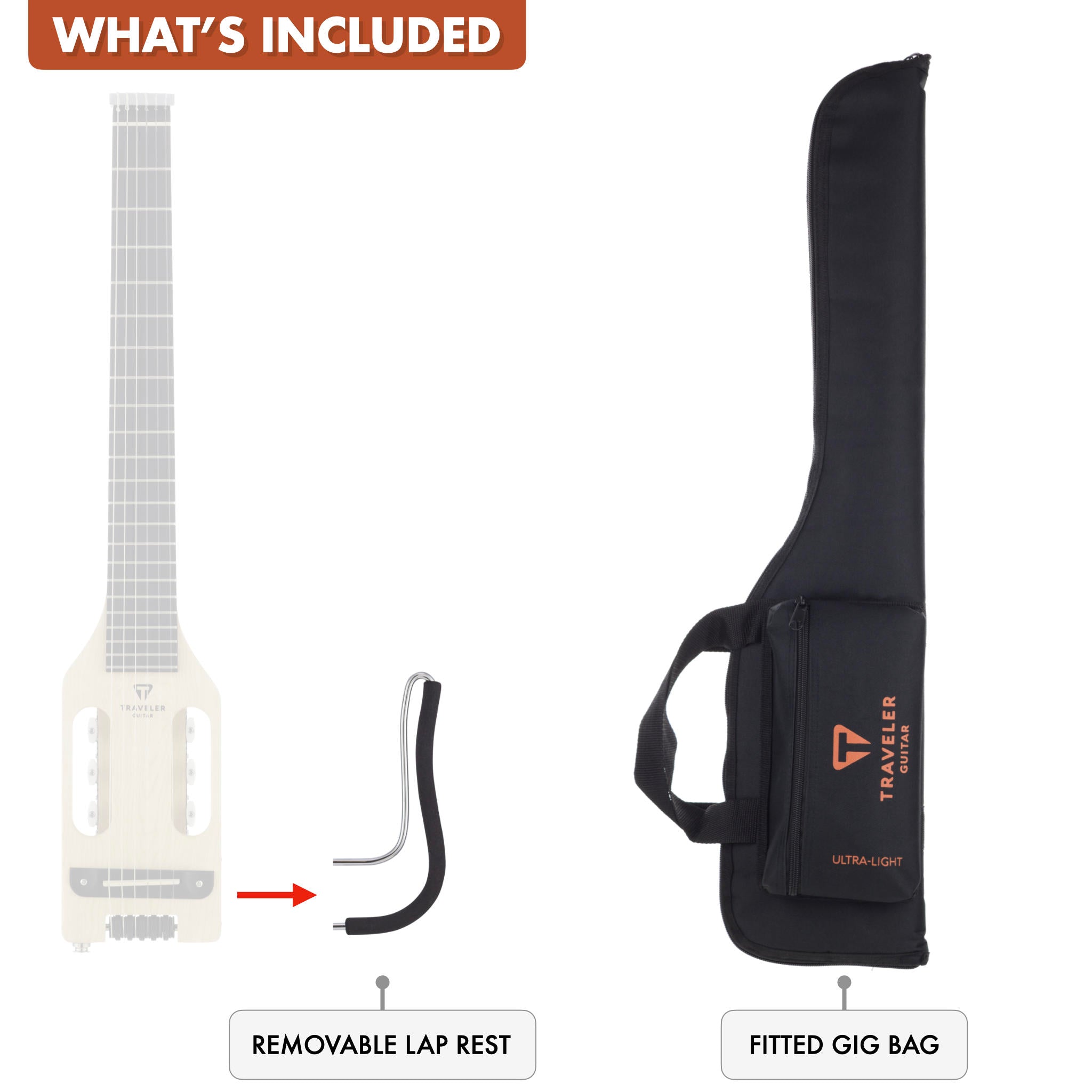 B-Stock Ultra-Light Nylon (Maple)-Traveler Guitar®
