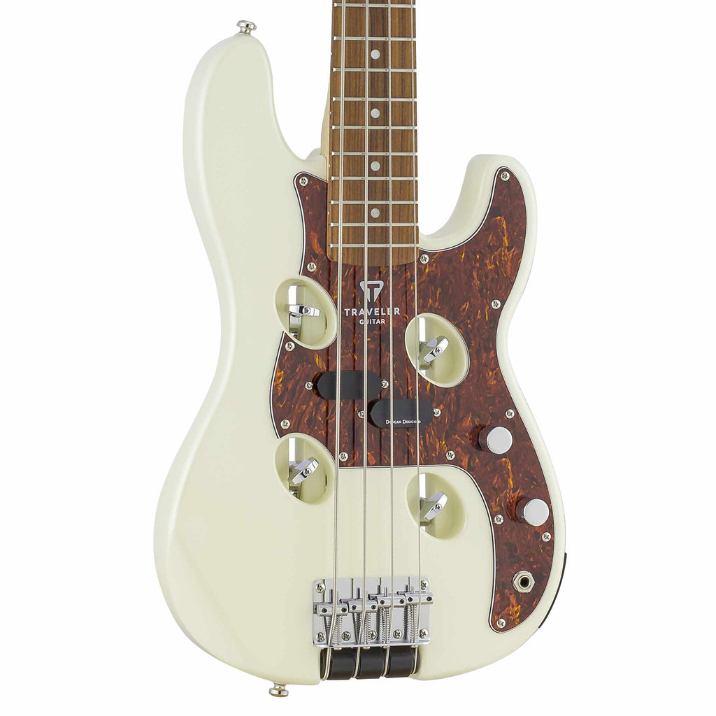 B-Stock TB-4P Bass (Pearl White)-Traveler Guitar®