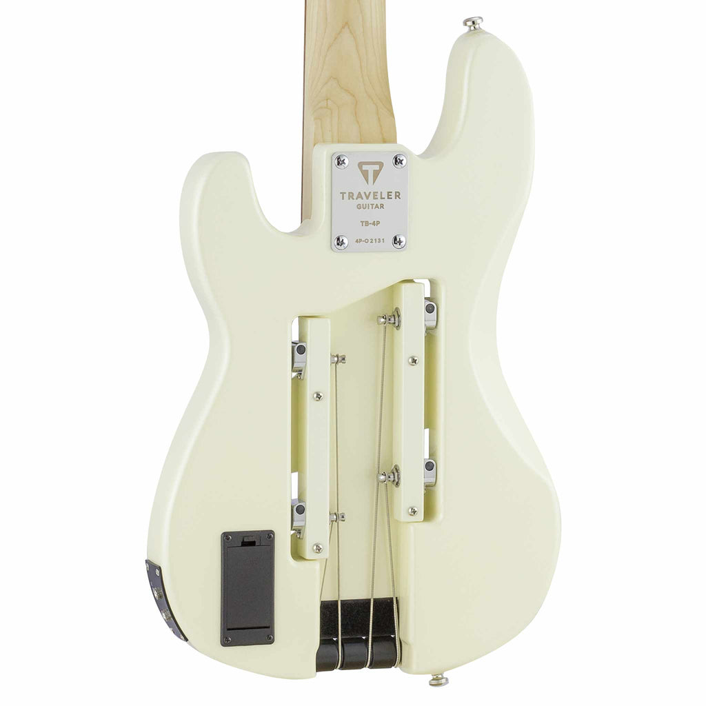 B-Stock TB-4P Bass (Pearl White)-Traveler Guitar®