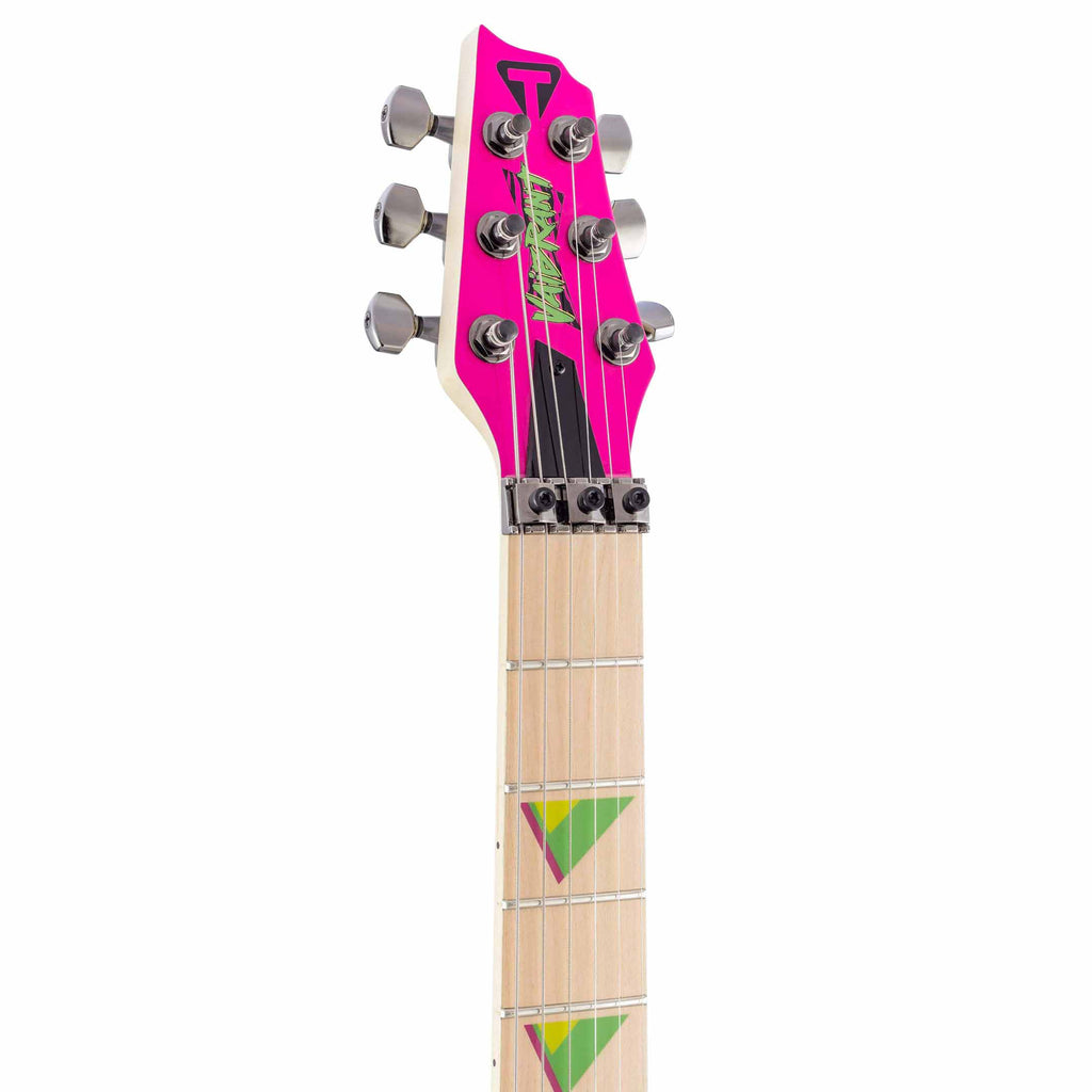 B-Stock Vaibrant® Deluxe V88X (Hot Pink)-Traveler Guitar®