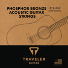 Traveler Guitar Acoustic Guitar Strings 12-53