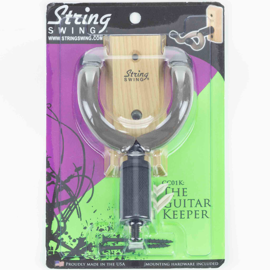 String Swing Guitar Wall Hanger (Wood)-Traveler Guitar®