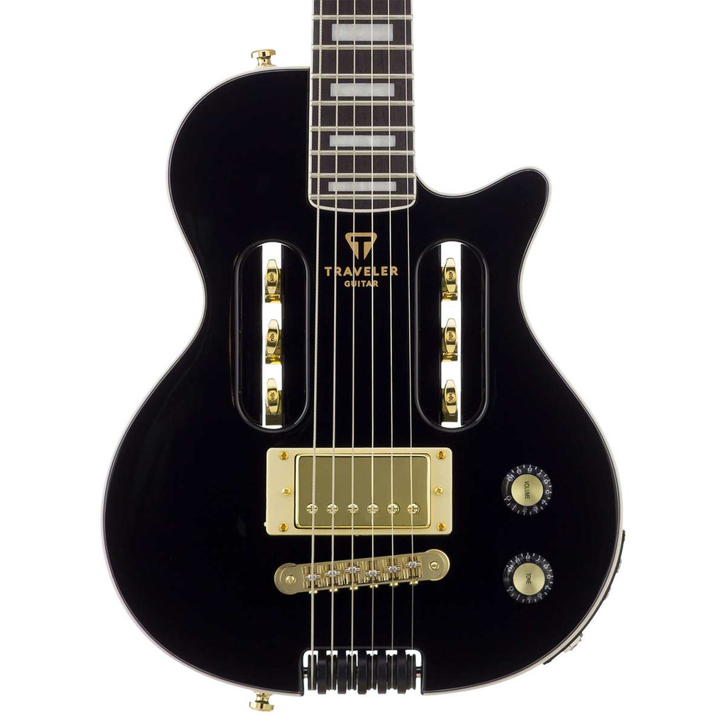 Traveler Guitar EG-1 Custom Electric Guitar (Gloss Black)