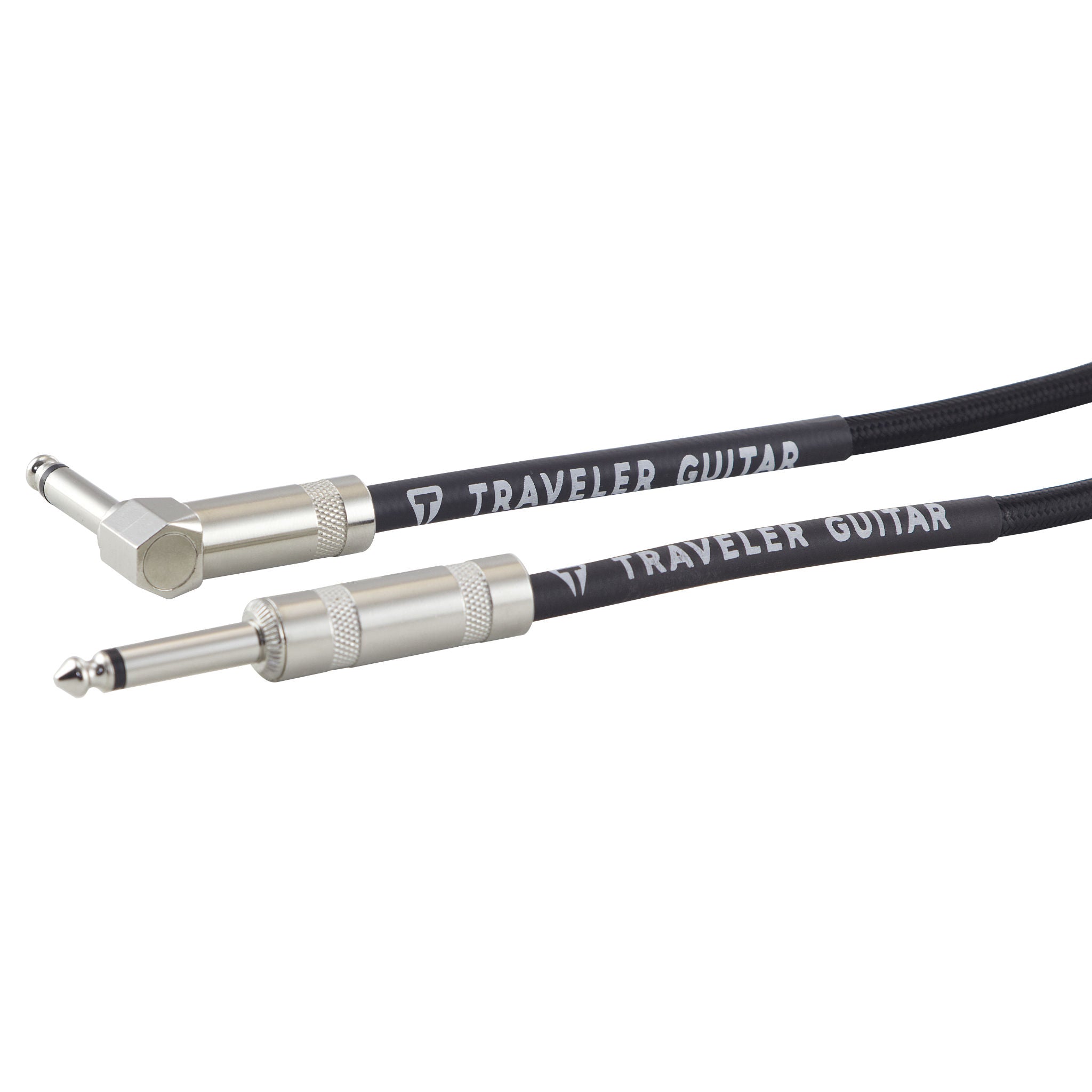 Traveler Guitar 10ft. Braided Instrument Cable-Black/Rust-Traveler Guitar®