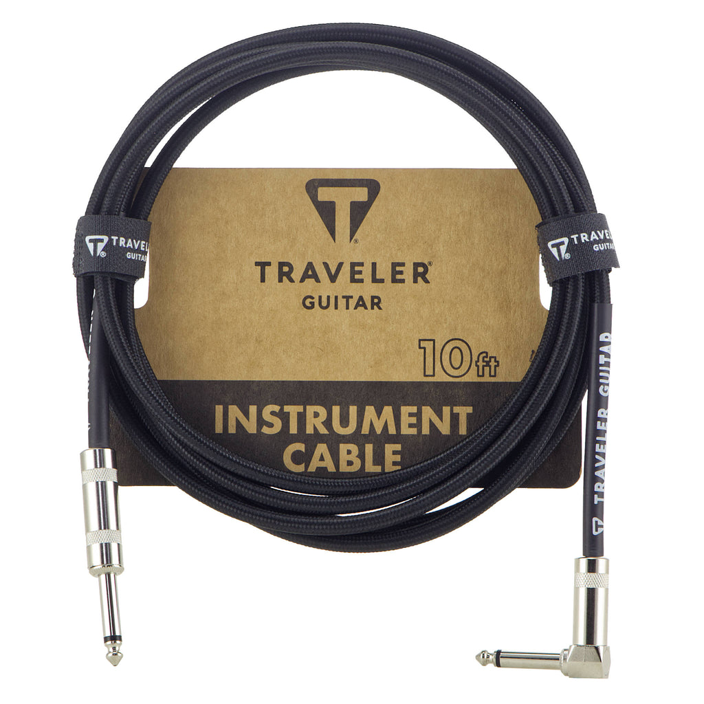 Traveler Guitar Instrument Cable 10' Black