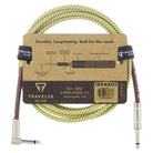 Traveler Guitar 10ft. Braided Instrument Cable-Black/Rust-Traveler Guitar®