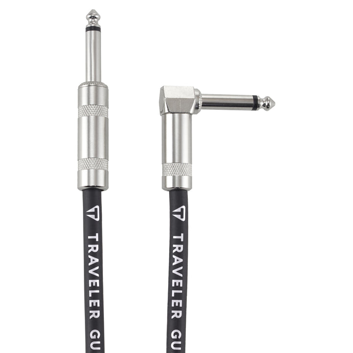 Traveler Guitar 10ft. Braided Instrument Cable-Black/Rust-Traveler Guitar®