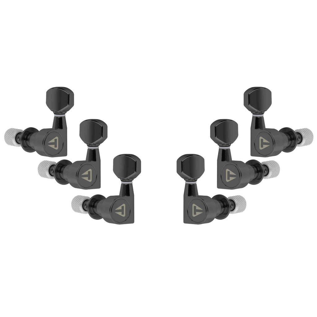 Traveler Guitar Locking Tuners-Black-Traveler Guitar®