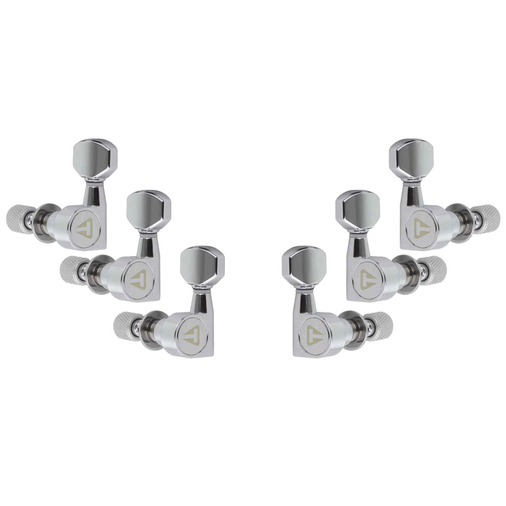 Traveler Guitar Locking Tuners-Chrome-Traveler Guitar®