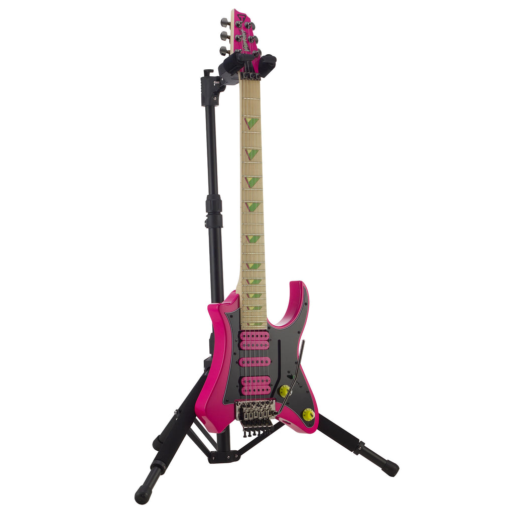 Traveler Guitar Universal Automatic Locking Guitar Stand with Vaibrant Electric Guitar 