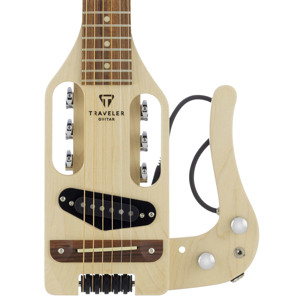 Traveler Guitar Pro-Series Standard Hybrid Acoustic-Electric Guitar (Maple w/ Pau Ferro)