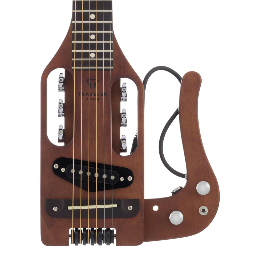 Traveler Guitar Pro-Series Standard Hybrid Acoustic-Electric Guitar (Antique Brown)