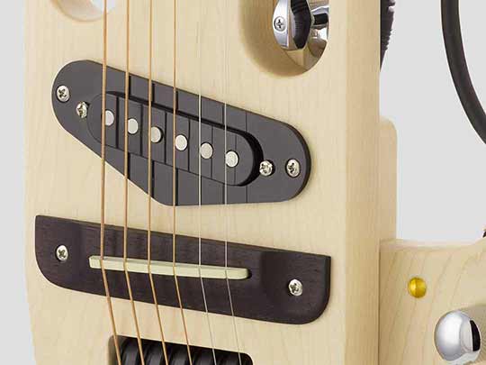 Pro-Series Guitars feature electric and acoustic pickups to offer a variety of tonal choices