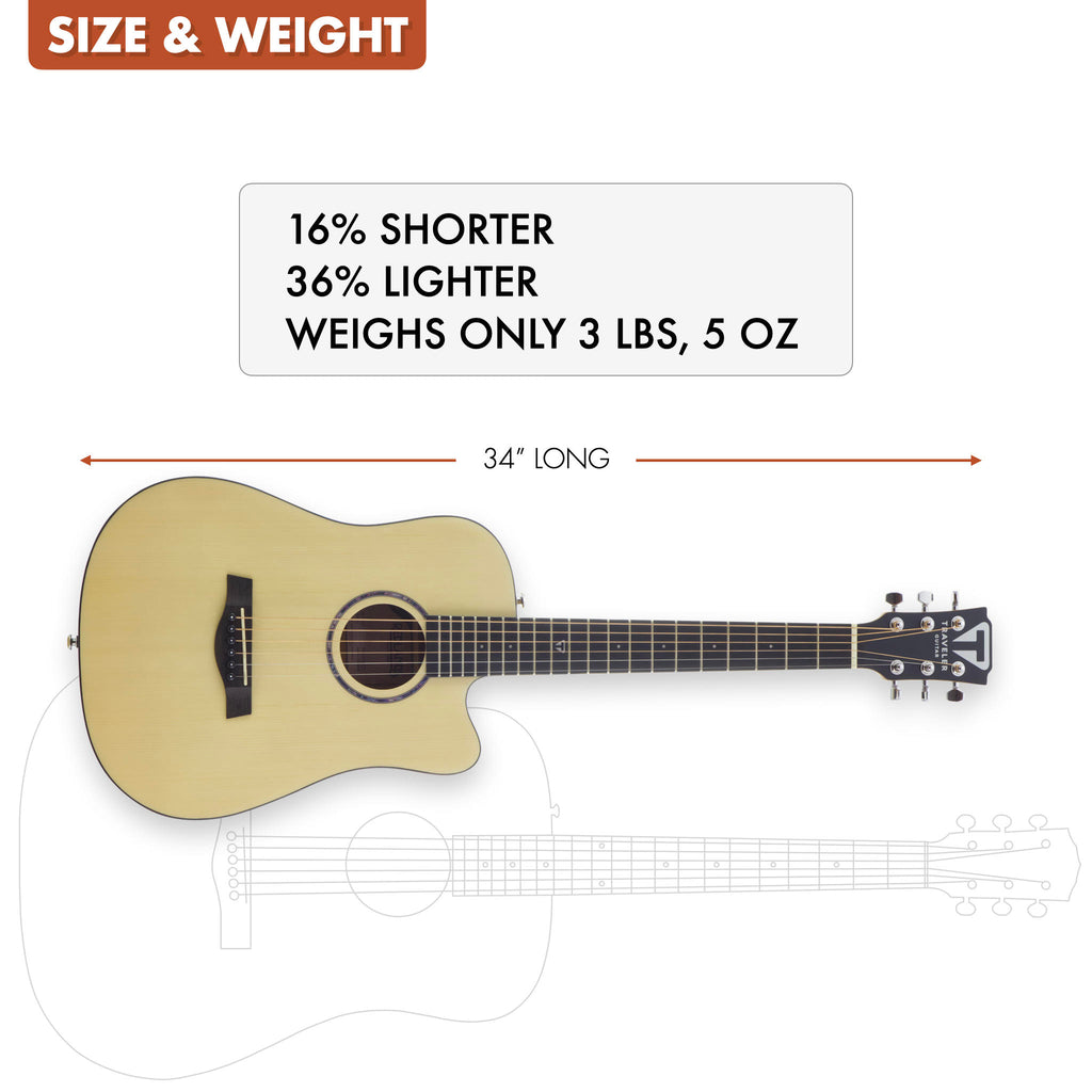 B-Stock Redlands Mini (Spruce)-Traveler Guitar®