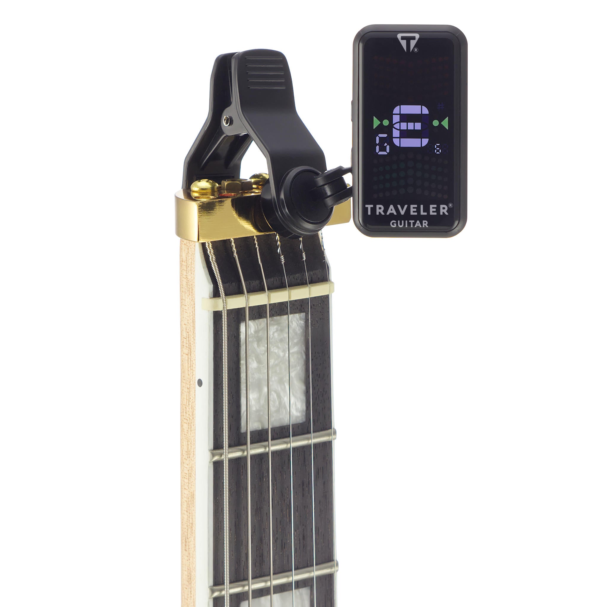 Traveler Guitar TGT-1 Clip On Acoustic & Electric Guitar Tuner-Traveler Guitar®