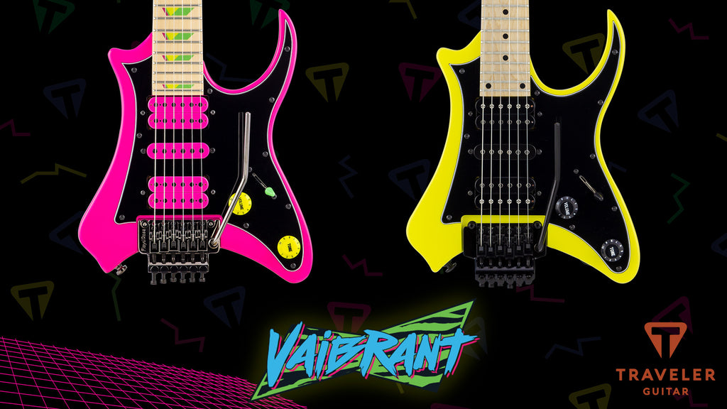 Vaibrant Series - Totally. Freakin'. Rad. – Traveler Guitar