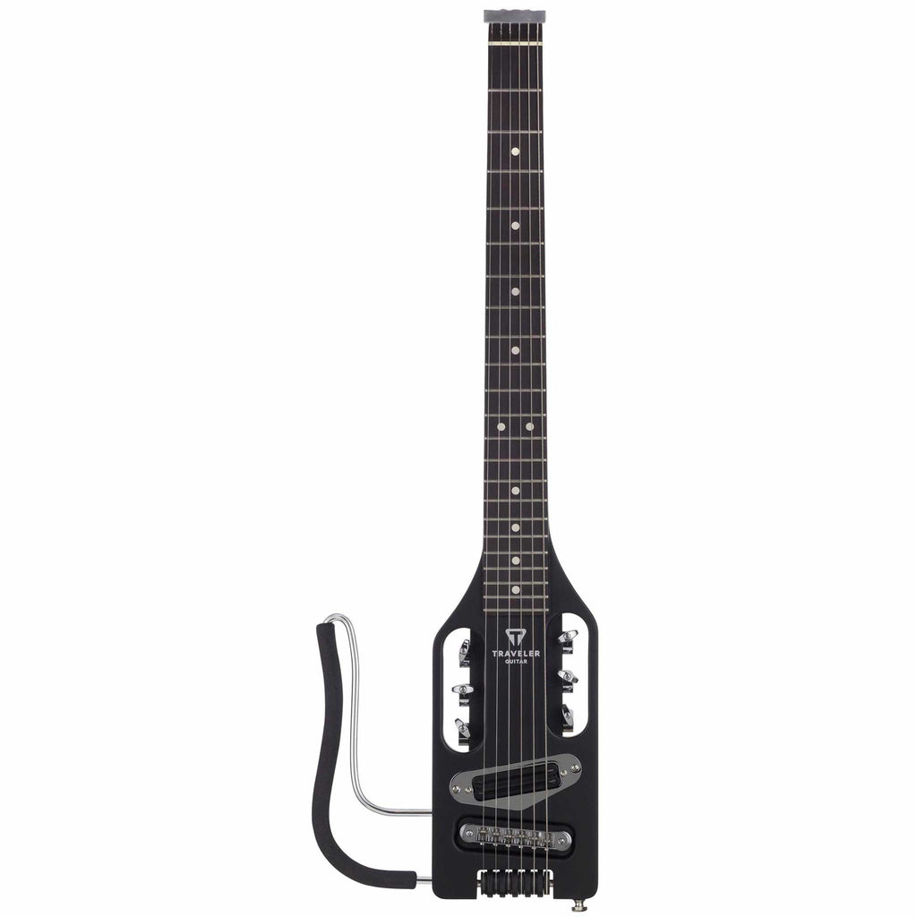 Ultra-Light Electric Left-Handed Guitar (Black Matte) front
