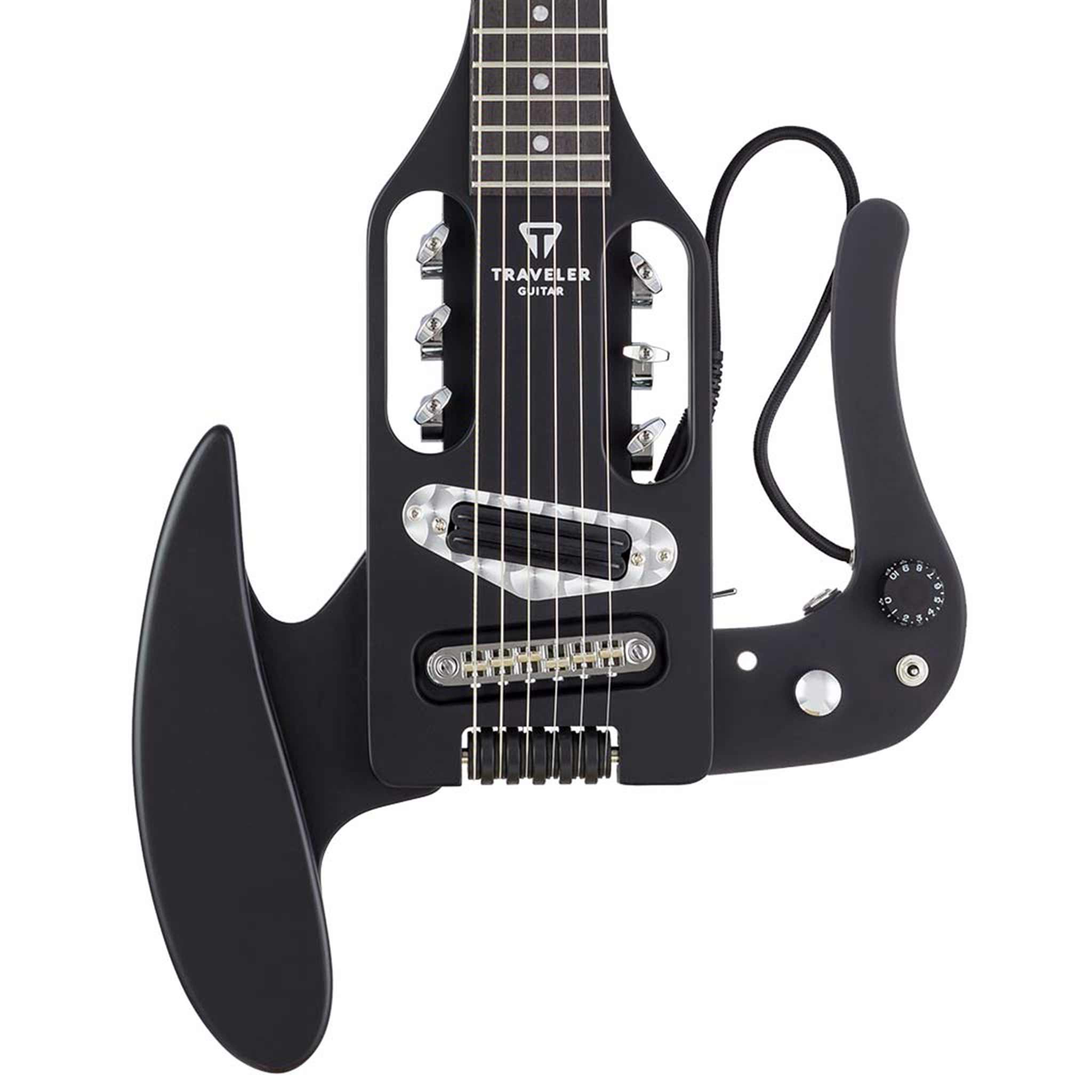 Traveler Guitar Pro-Series Mod-X (Matte Black) Hybrid Guitar