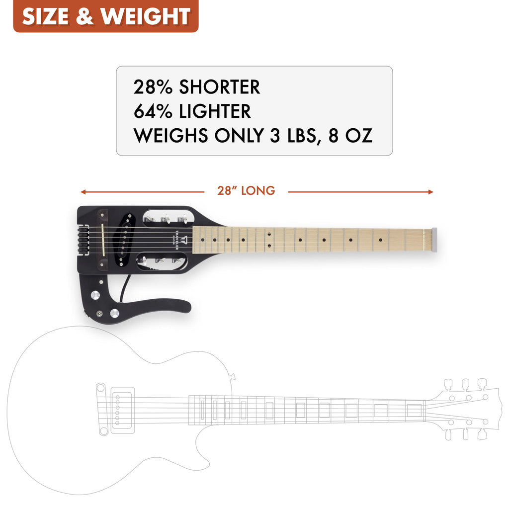 Pro-Series Standard Hybrid Guitar (Black Matte) feature 1