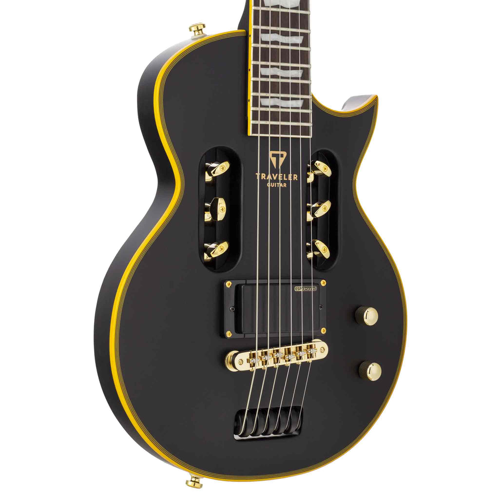 LTD EC-1 Electric Guitar (Vintage Black) front detail