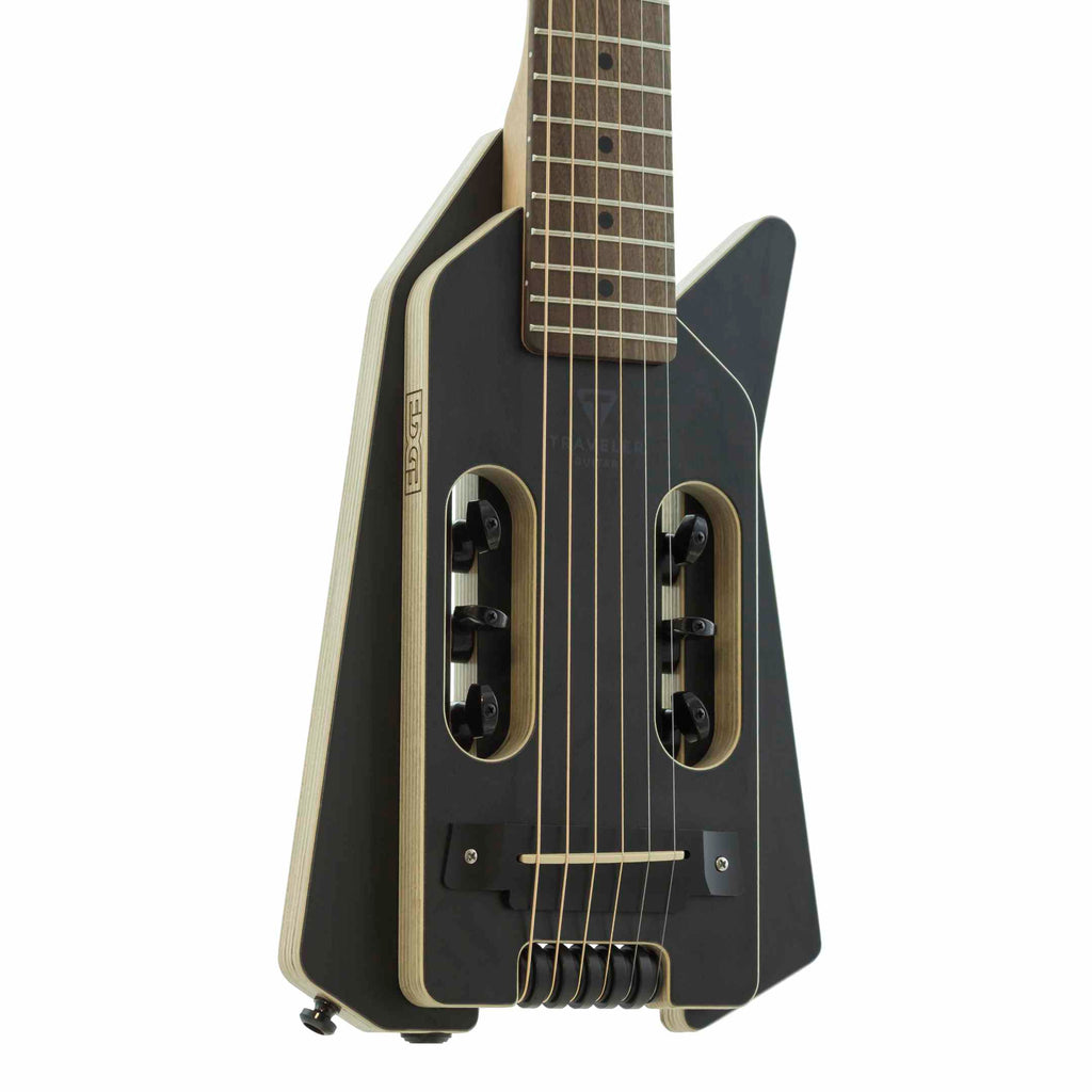EDGE Acoustic-Electric Guitar (Black) front detail