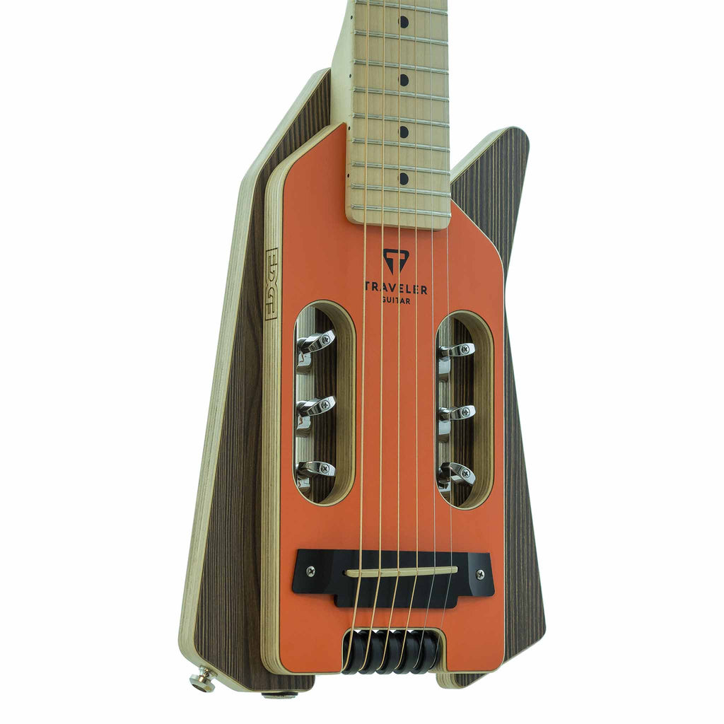 EDGE Acoustic-Electric Guitar (Molten Lava) front detail