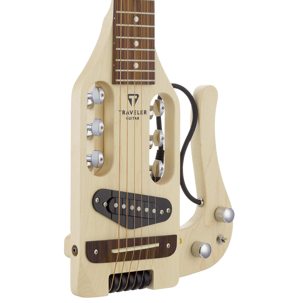 Pro-Series Standard Hybrid Guitar (Maple/ Pau Ferro) front detail