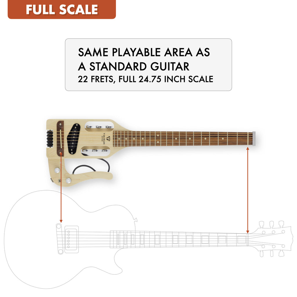 Pro-Series Standard Hybrid Guitar (Maple/ Pau Ferro) feature 2
