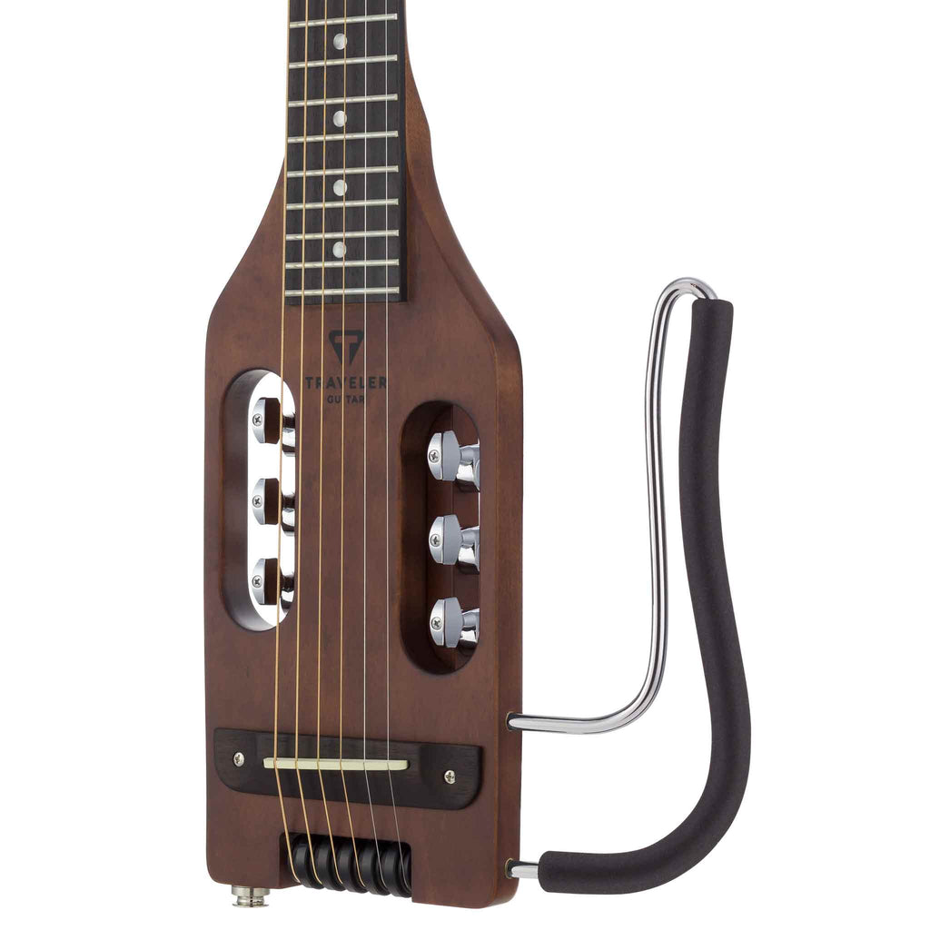 Ultra-Light Acoustic Acoustic-Electric Guitar (Antique Brown) front detail