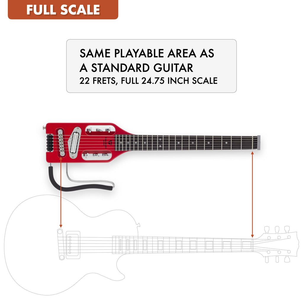 Ultra-Light Electric Guitar (Torino Red) feature 2