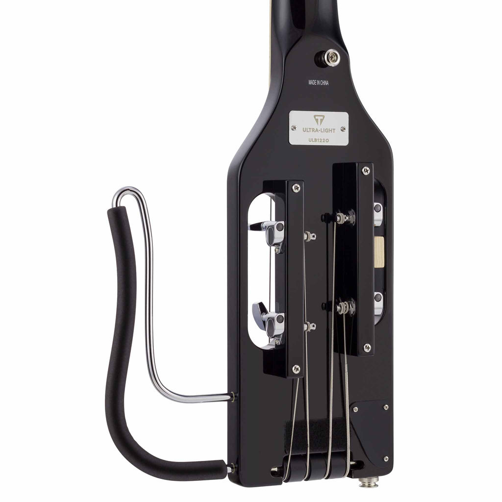 Ultra-Light Bass Acoustic-Electric Bass (Black Gloss) back detail