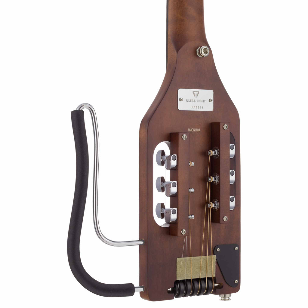 Ultra-Light Acoustic Acoustic-Electric Guitar (Antique Brown) back detail
