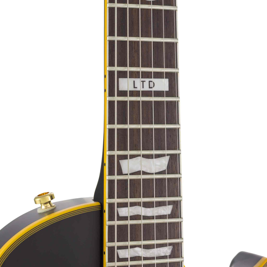 LTD EC-1 Electric Guitar (Vintage Black) inlay