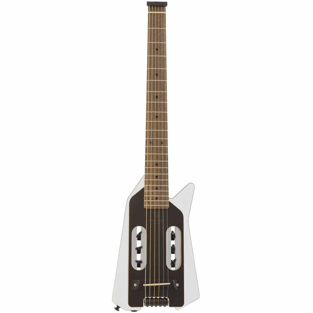 EDGE Acoustic-Electric Guitar (Angel White & Black) face down