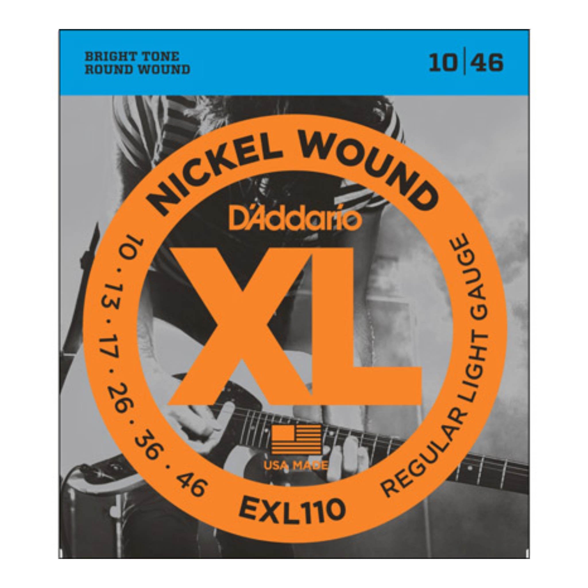 D'Addario EXL110 Regular Light Electric Strings
