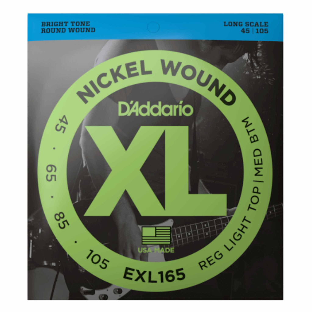 D'Addario EXL165 Nickel Wound Bass Strings