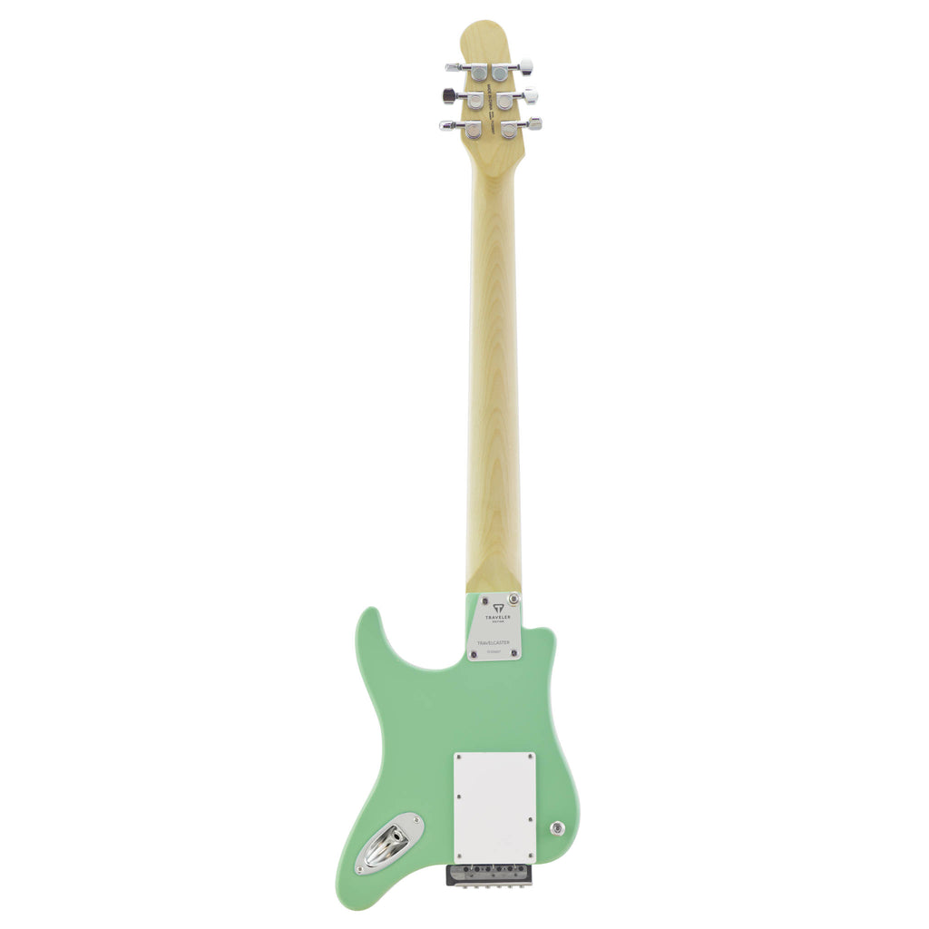 Travelcaster Deluxe Electric Guitar (Surf Green) back