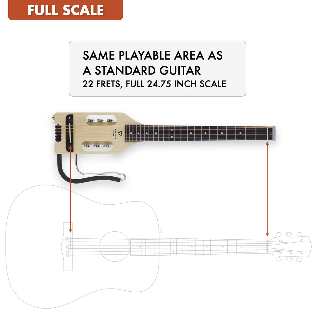 Ultra-Light Acoustic Acoustic-Electric Guitar (Maple) feature 2