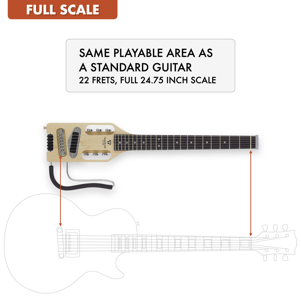 Ultra-Light Electric Guitar (Maple) feature 2