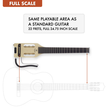 Traveler Guitar Ultra-Light Nylon-String Acoustic-Electric Guitar